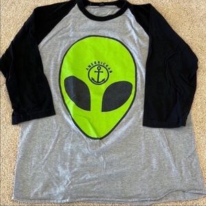 Amerrickan Baseball Tee